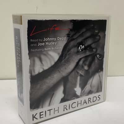 Life by Keith Richards with James Fox audiobook CD set