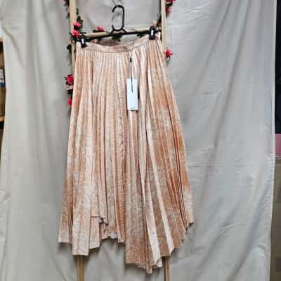 Womens Acler Orange Hooper Skirt Size 14 RRP $395.00