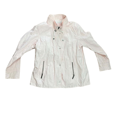 Retro Verge Pink Double Zip Jacket Size L