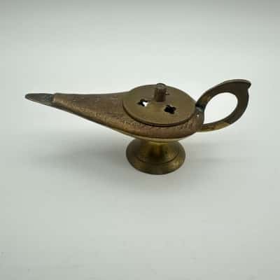 Brass Genie Lamp Incense Burner