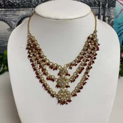 Womens Indian Necklace 21cm