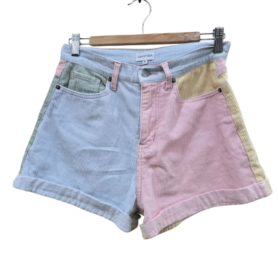 Ghanda Womens  Size 8 Shorts Multicoloured(02)