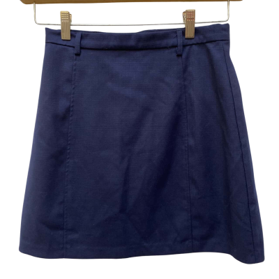 Princess Highway Womens  Size 8 A-Line Skirt / Mini Skirt Navy Blue 