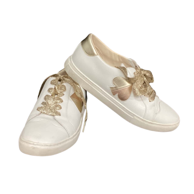 Kate Spade Sneakers  Size 9 Gold / White 