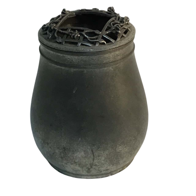 Vintage Selangor Pewter Potpourri Holder