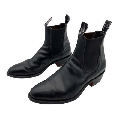 R.M. Williams Black ‘Yearling’ Size 10.5G Boots