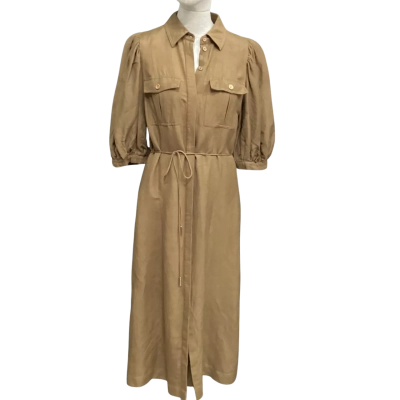 Significant Other Womens  Size 8 Midi Dress Brown 