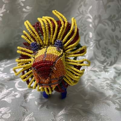Handcrafted Beaded African Animals