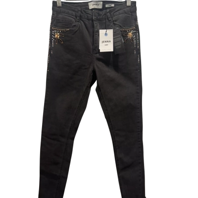 New Look Womens  Size 38 Skinny Jeans Black  
