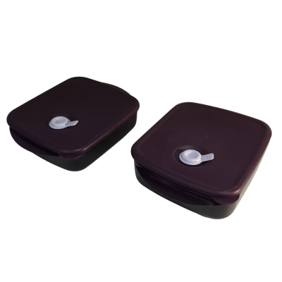 Tupperware CrystalWave Purple Rock n Serve Containers 