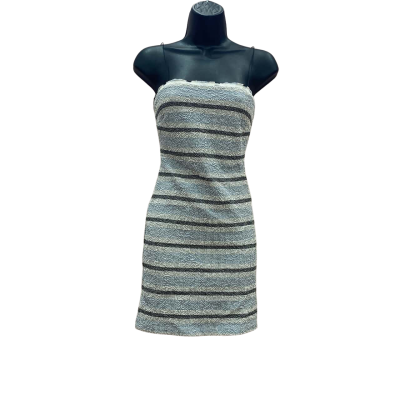 Bec & Bridge Womens Size 6 Icebergs Stripe Mini Dress