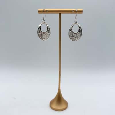 925 Silver Flower Earrings