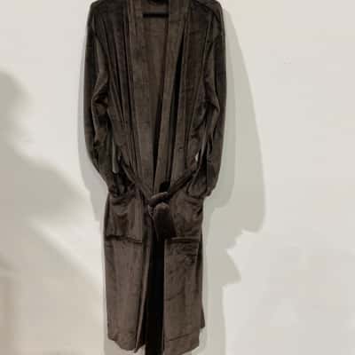 Peter Alexander Mens Brown Robe Size M