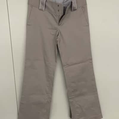 Sheike Womens  Size 12 Grey / Silver cotton & spandex vertigo pants