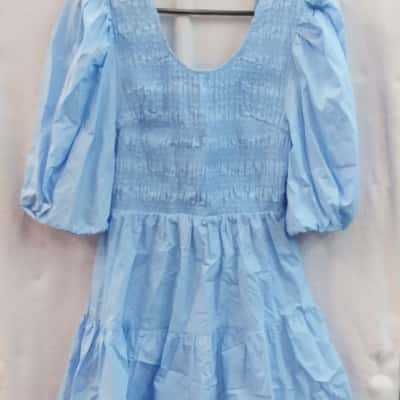 Seed Womens  Size 10 Casual / Mini Dress Blue 