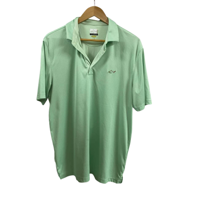 Greg Norman Mens  Size L Play Dry Polo Shirt 
