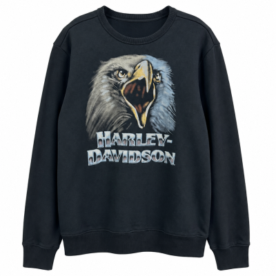 Harley Davidson Mens  Size S - Eagle Graphic Sweatshirt