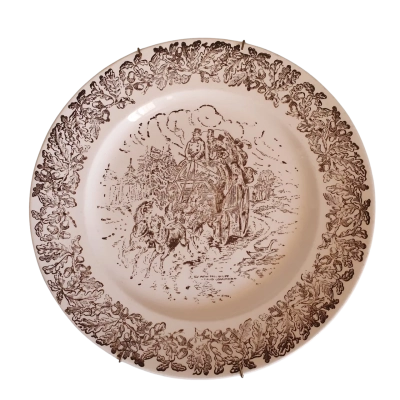 Ironstone Broadhurst Dickens Series Plate