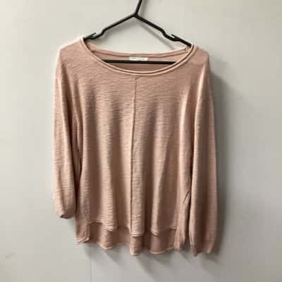 Little Lies Womens  Size L Long Sleeve Top Pink  E