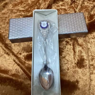 Mikimoto Island Souvenir Spoon with Pearl.