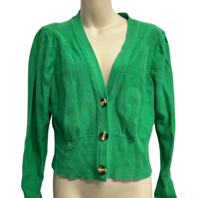 Marcs Womens Size L Green Cardigan 