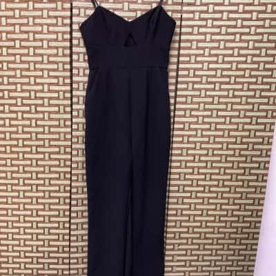 NWT Kookai Women's Somer Jumpsuit RRP $180.00 Playsuit Black Ladies Birthday Gift Mum Teen Summer Spring Party Christmas Pockets Strappy Lined 