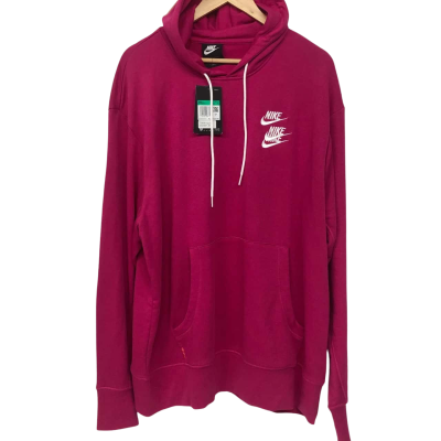 Nike World Tour Mens XL Maroon / Pink  Hoodie - NEW