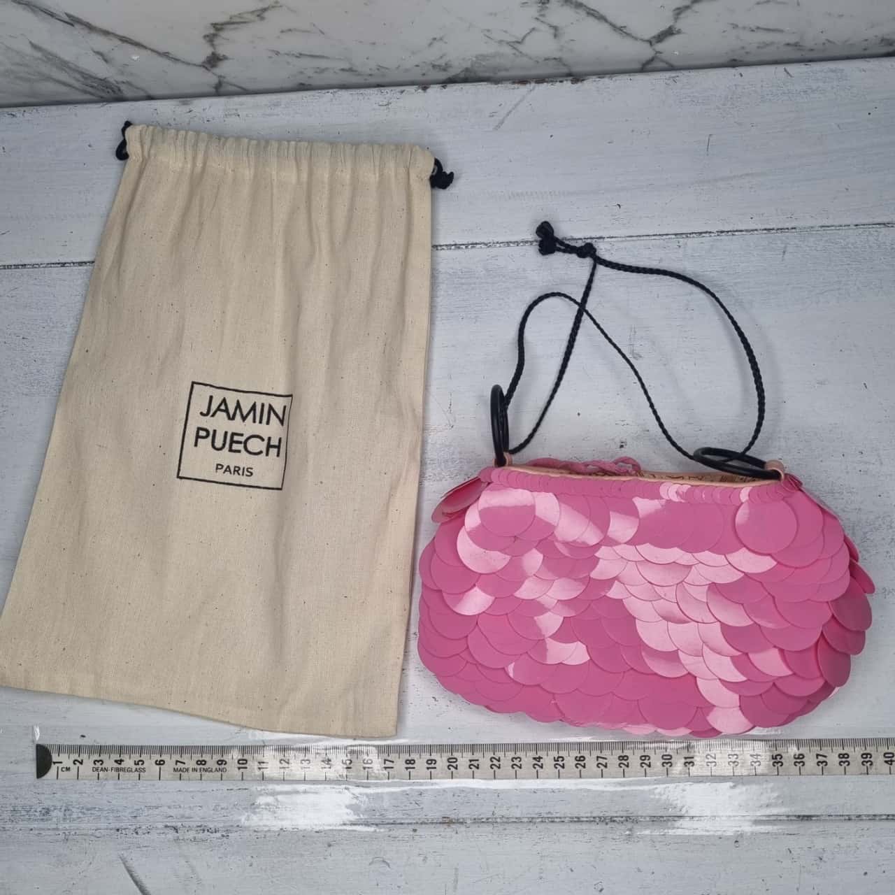 Jamin Puech Paris Pink Sequin Bag Vintage(s)