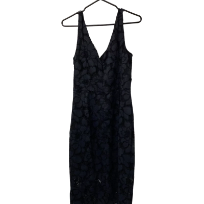 Women’s Portmans Size 16 Work Dress Black  / Navy Blue 