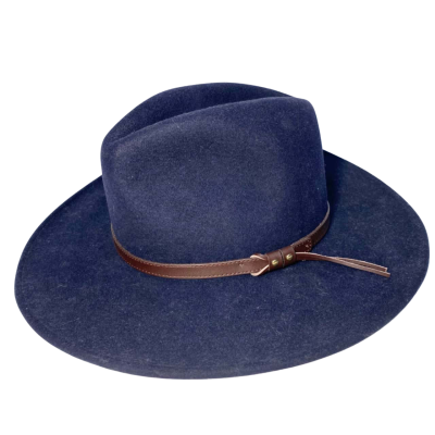 Thomas Cook Navy Blue Wool Felt Hat 