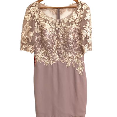 Elegant JJ’s House Mother of the Bride / Wedding Guest Dress & Jacket Set 
