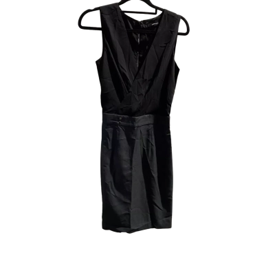 Portmans Womens  Size 6 Cocktail Little Black Dress Black  RRP $89.95