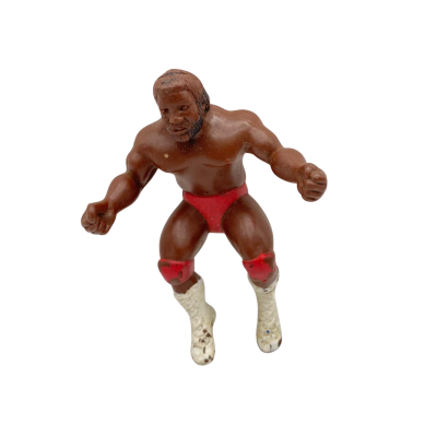 Vintage 1985 Thumb Wrestler Junkyard Dog  11 cm          Fair Condition      Collectables