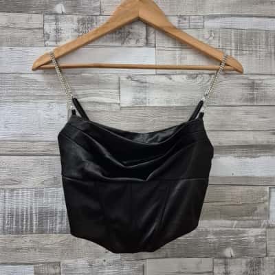  Womens Luna B Size S Black top