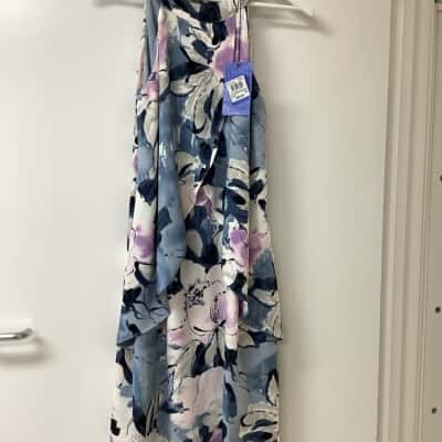 Simply Vera Vera Wang Womens  Size 10 Casual Dress Multicoloured 