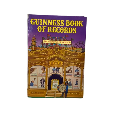 Guinness Book Of Records Vintage 1973 Book