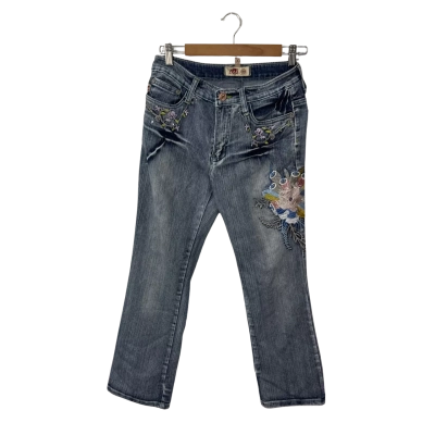 The best Jeans   Size 30 Blue embroidered 