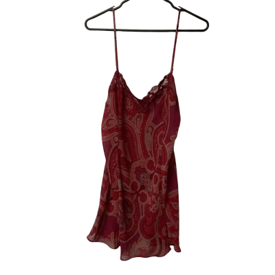 Womens Vintage Victoria's Secret Size L Set Pattern / Red 