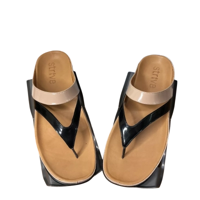 Stride  Womens  Size 9 Sandals Black  / Pink  