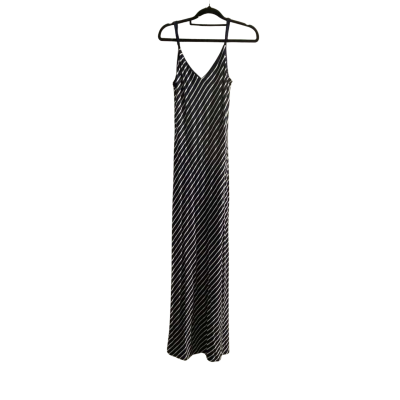 BNWT Forever New Womens Size 12 Navy Blue/White Shoestring Strap Dress