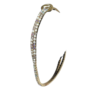 Mimco Womens Stretchy 8cm Bracelet Gold Look/Tone