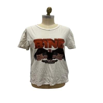 Anine Bing Womens  Size S T-shirts White 