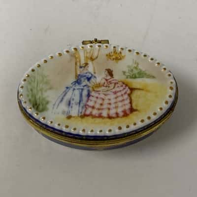 Delprado collection ep.13 mini porcelain trinket box