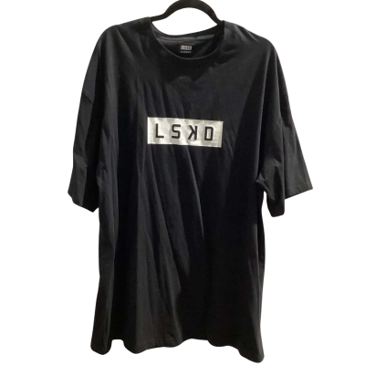 BNWT LSKD Mens  Size XXXL Short Sleeve Black T-shirt RRP$45.99