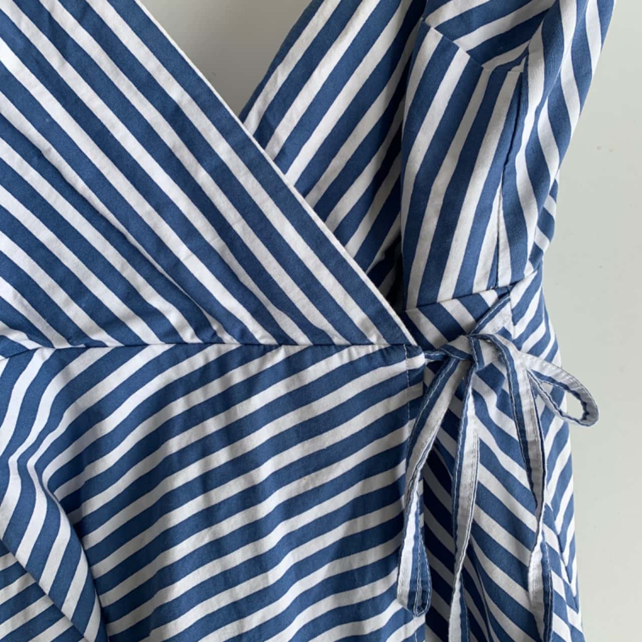 Shakuhachi OneSize Striped Wrap Dress