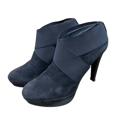 Stuart Weitzman Womens Size 40 Black Suede High Heels