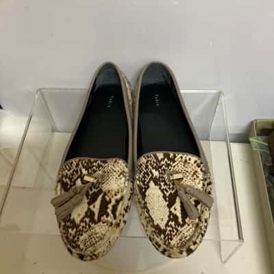  Womens  Size 39 Animal print / Brown / Off White 