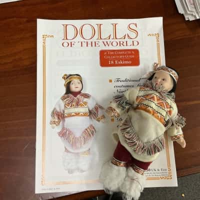 Dolls of the world # 18 Eskimo 