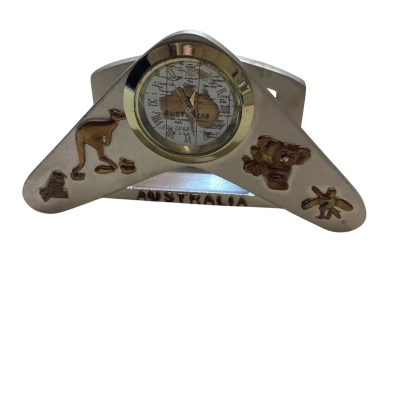 Boomerang Australian Clock