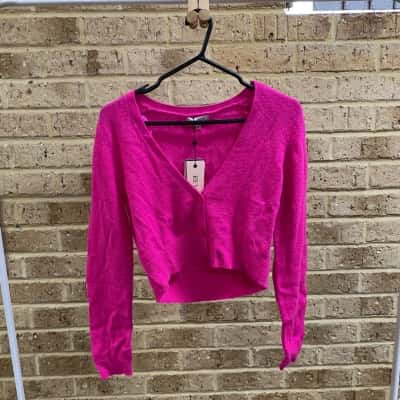 Review Womens hot pink Sadi Cardigan Size 14 